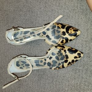 Cheeta print with studs heels